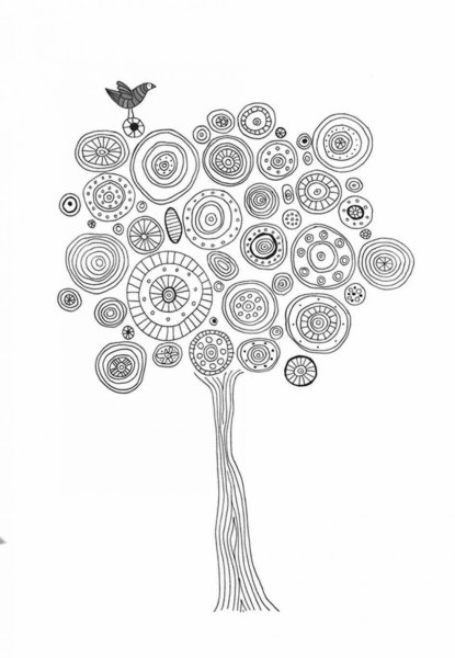 Мандала дерево