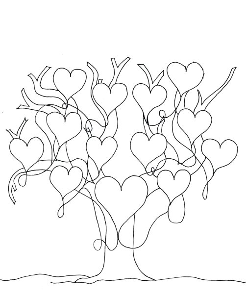 Древо семьи раскраска