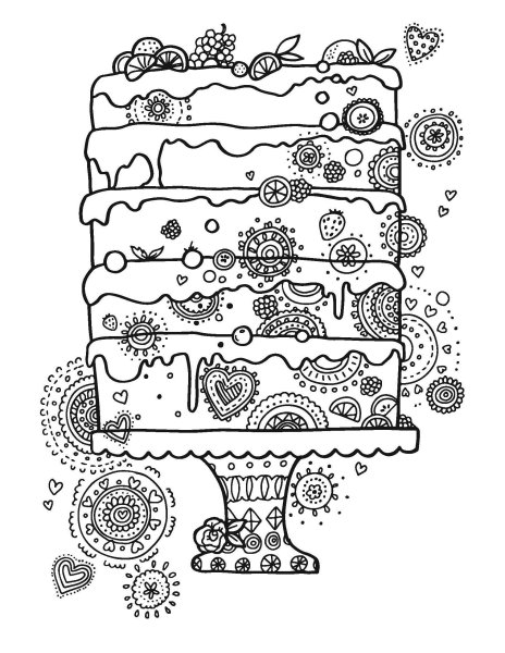 Чудо дерево раскраска