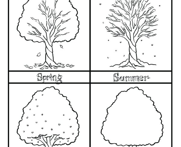Раскраска Seasons для детей