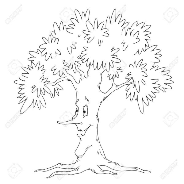 Дерево успеха раскраска