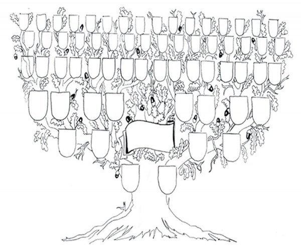 Рисование родословного дерева