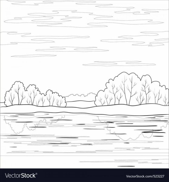 Река шаблон