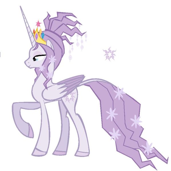 Кристальная пони Аликорн