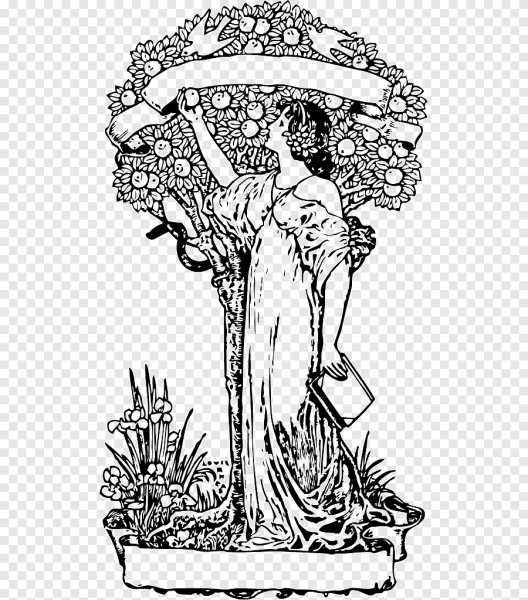 Книжная Графика деревья