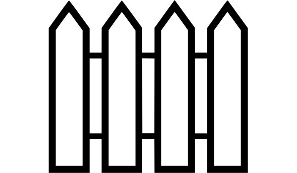 Забор значок