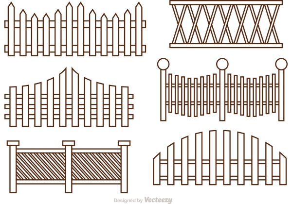 Забор для раскрашивания