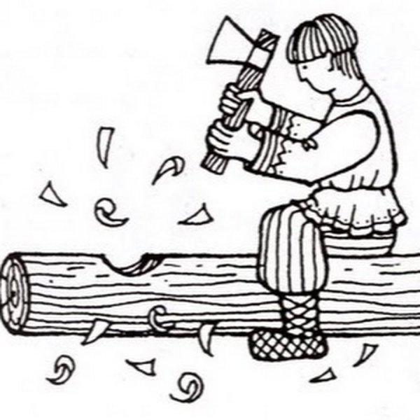 ОДНОНО из занятий древних славян