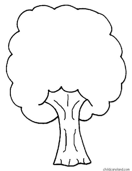 Дерево для срисовки