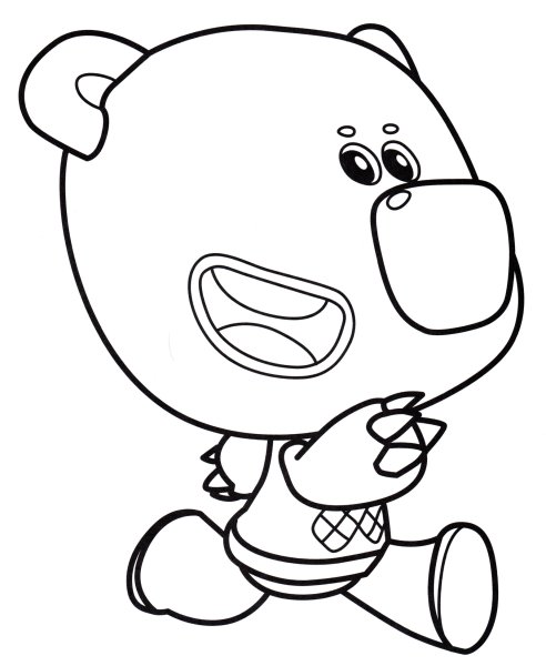 Раскраска Мимимишки