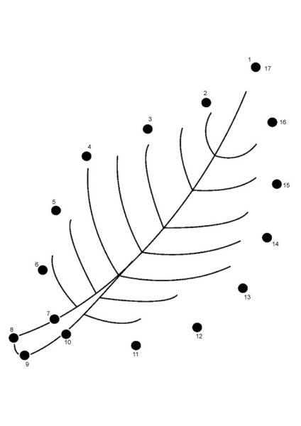 Рисование по точкам дерево