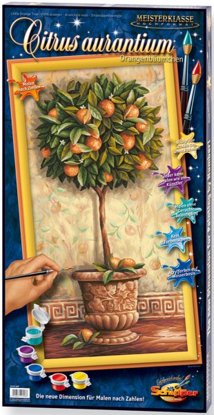 Картина по номерам шиппер лимонное дерево