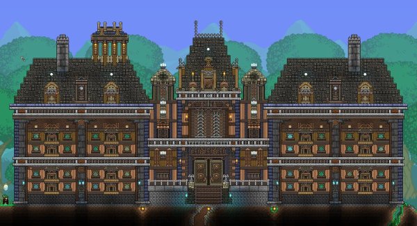 Дом на троих террария