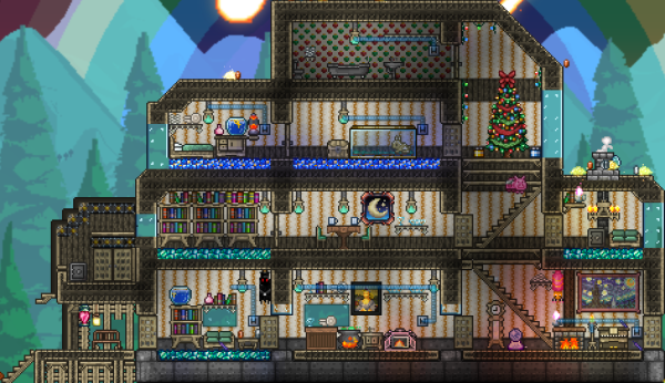 Дом для НПС В террарии 1.4