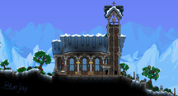 Terraria Небесная мельница