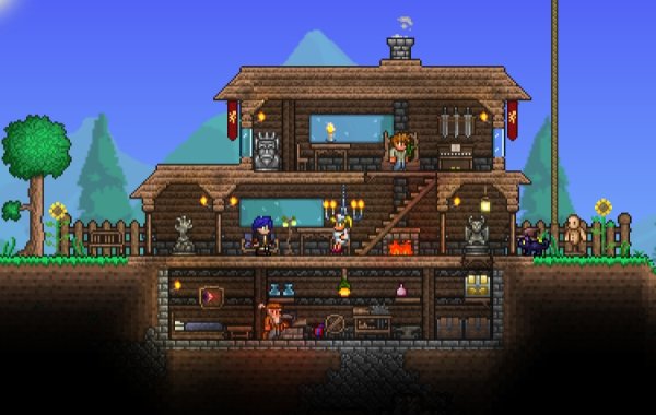 Лесной дом террария