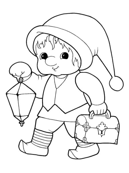 Раскраска. Сказочные герои