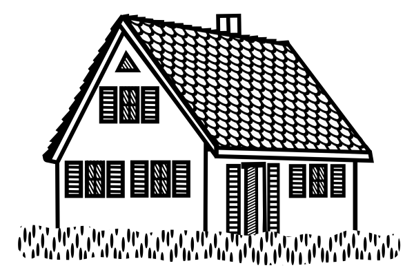 Очертания домика