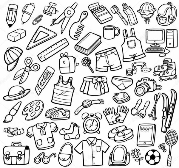 Маленькие рисунки много