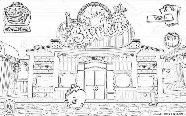 Раскраски для девочек ЛОЛ дом