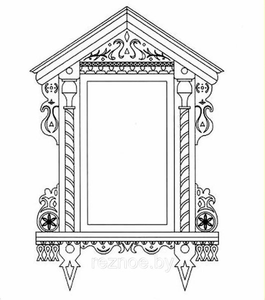 Узоры на окне