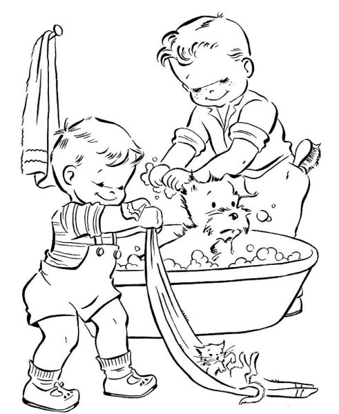 Раскраска доброта