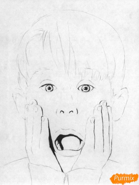 Один дома рисунок