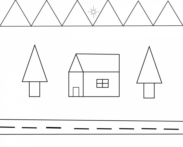 Дорога геометрических фигур