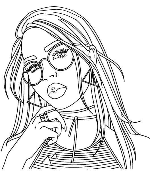 Раскраска для девочек