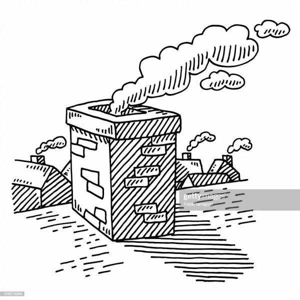 Раскраска дым