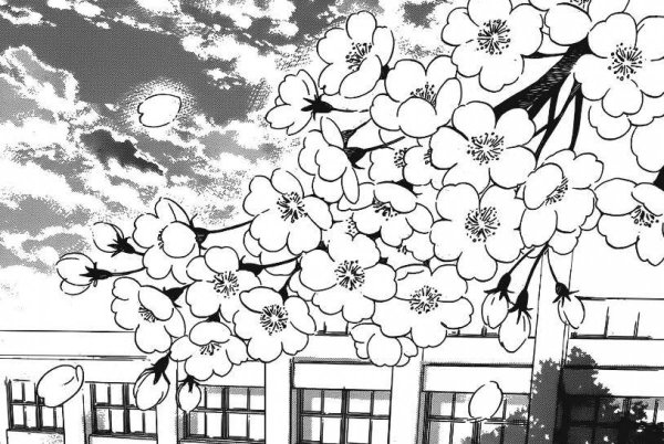 Манга Эстетика Сакура