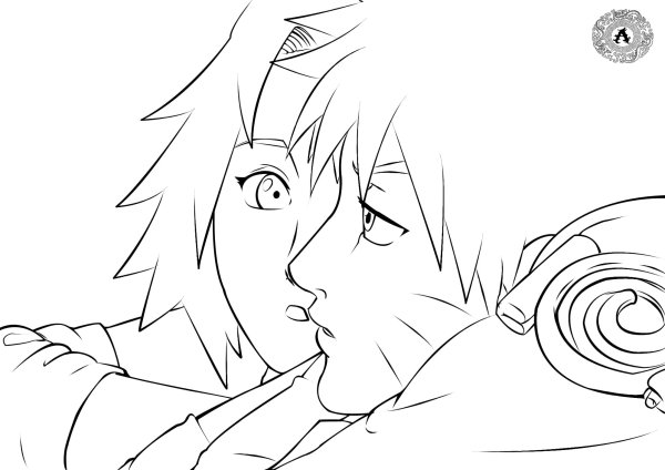 Сакура Харуно раскраска