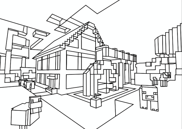 Майн КРАСФ Т раскраска