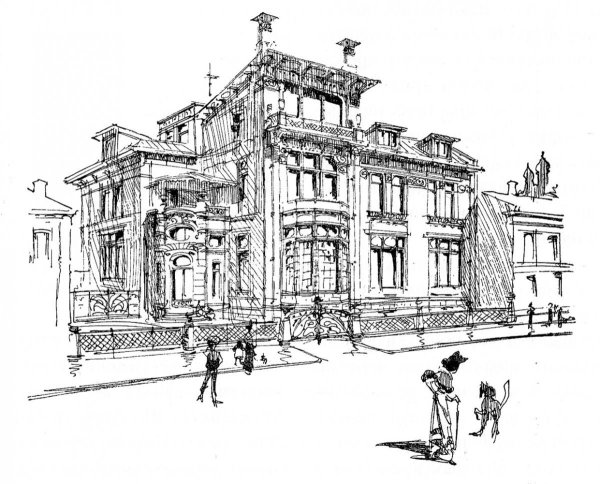 Особняк Якунчиковой Валькот чертежи