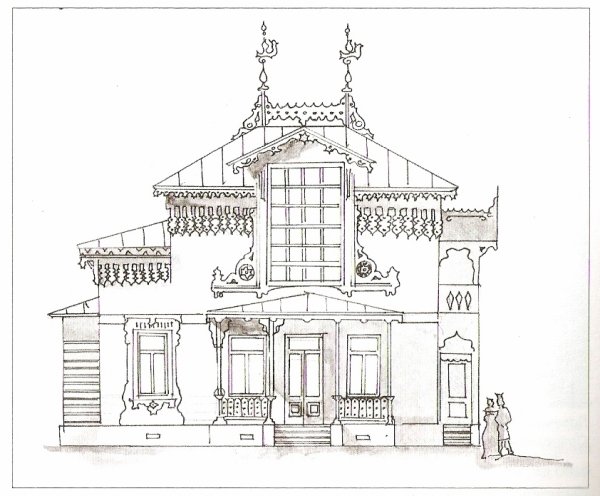 Эклектика 19 века архитектура чертеж
