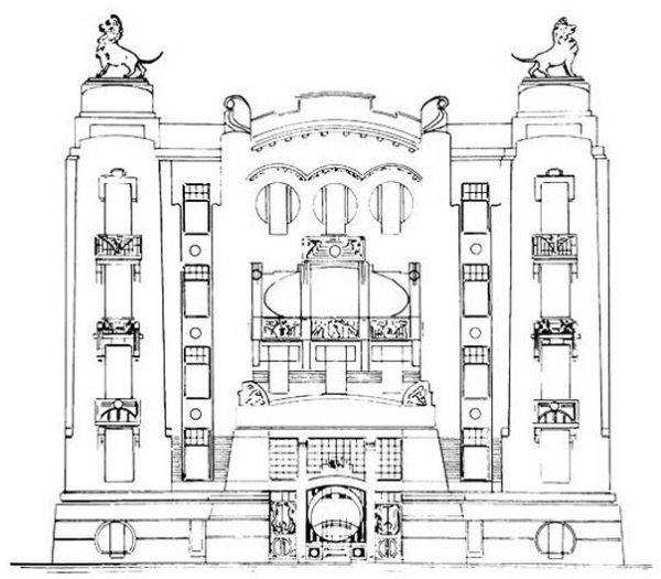 Особняк Ивана Миндовского чертежи