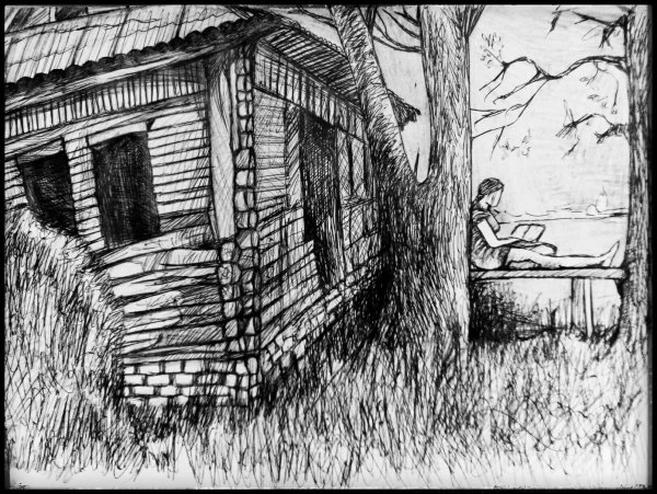 Крапивин старый дом