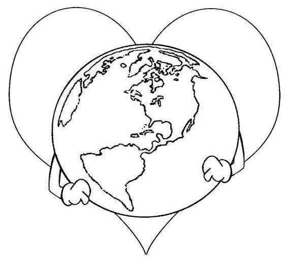 Мир раскраска для детей