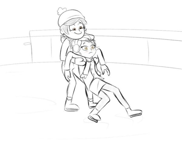 Совиный дом раскраска