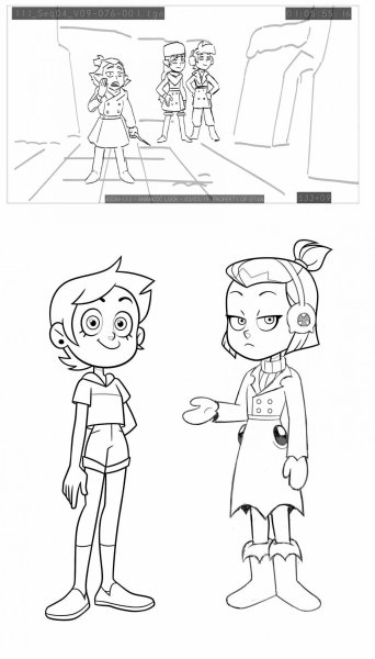 Совиный дом концепт арты