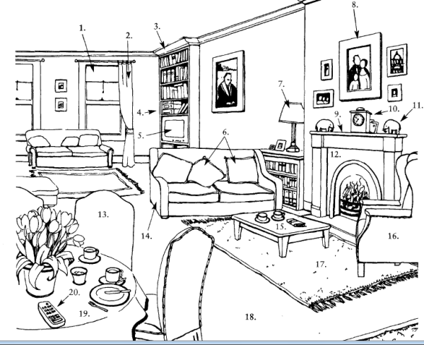 Рисунок на тему квартира