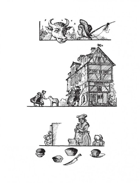 Дом который построил Джек Маршак иллюстрации