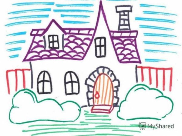 Дом который построил Джек рисунок