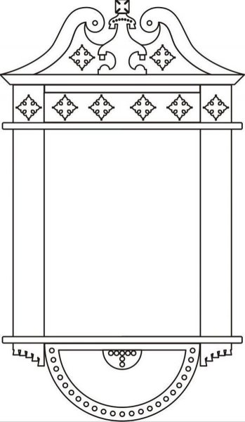 Наличники на окна рисунок