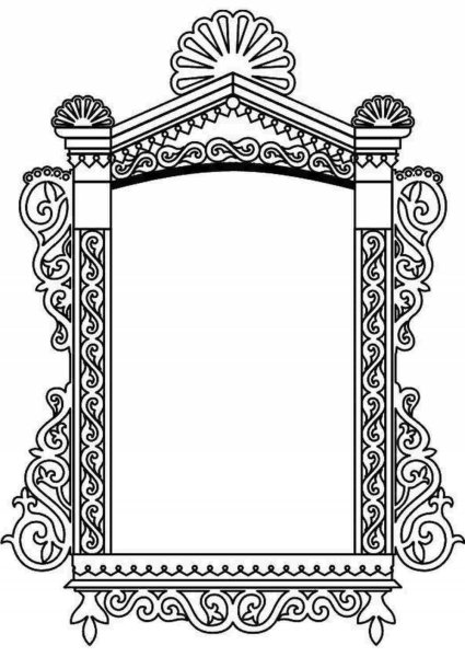 Узоры для наличников на окна