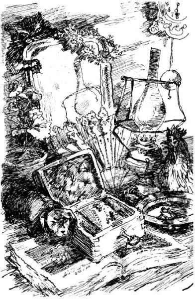 Жильцы старого дома Паустовский рисунок