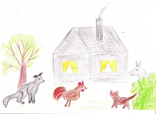 Рисунки к сказкам братьев Гримм