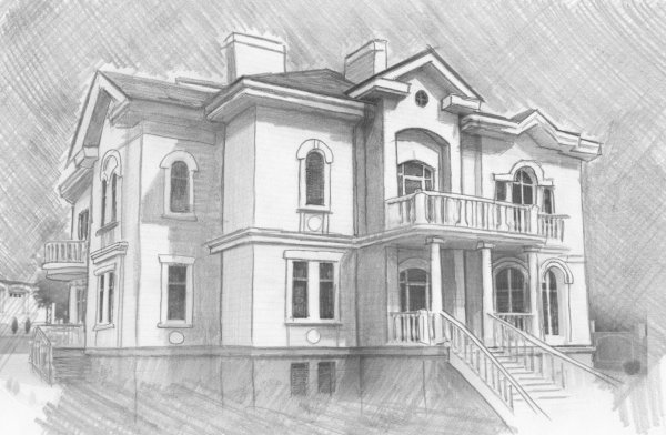 Эскизы домов