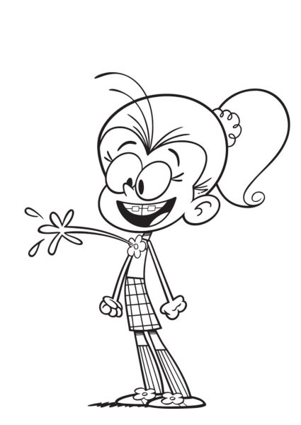 Раскраска Линкольн лауд