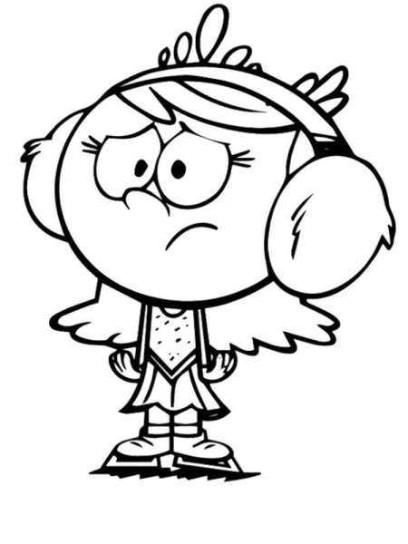 Лола лауд мой шумный дом раскраска